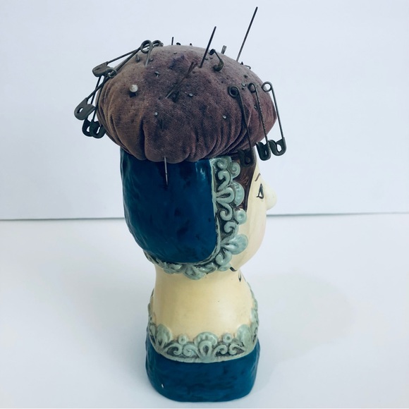 Vintage Gemma Taccogna Look Style Pin Cushion Doll - Picture 11 of 12